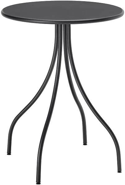 TÅNEBRO odkládací stolek, vn./venkovní/antracit, 46 cm - IKEA