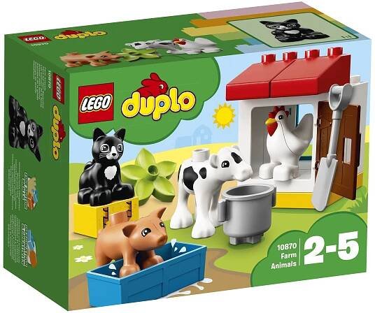 RP Lego Duplo Zvířátka z farmy set 