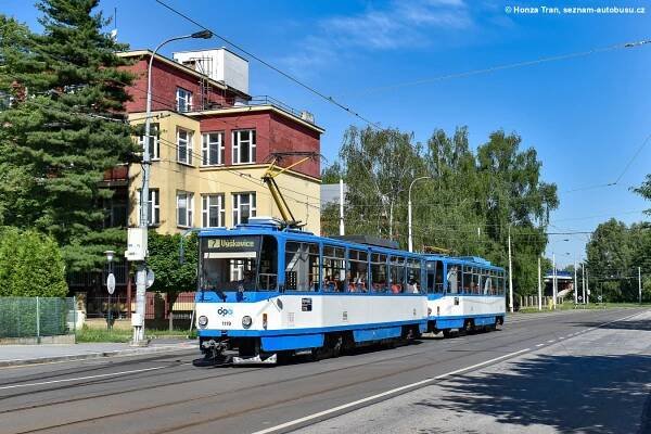 Fotografie ČKD DS T6A5 1119 Dopravní podnik Ostrava