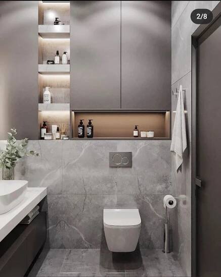 Pin by Алексей Горбунов on Туалет | Bathroom design small, Bathroom design layout, Bathroom design