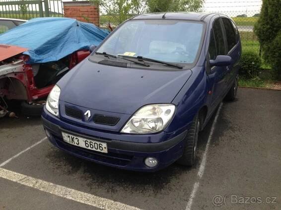 Renault Scenic 1,9DCI 2002 - pouze díly - Tábor