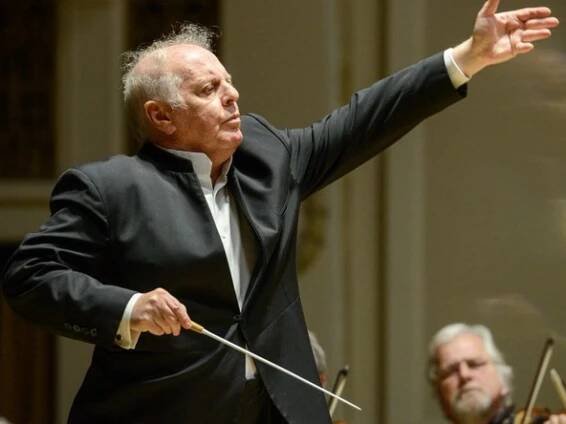 Daniel Barenboim na cestě z Drážďan do Prahy