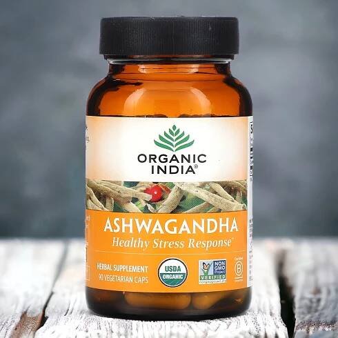 Ashwagandha 90 Capsules, Organic India