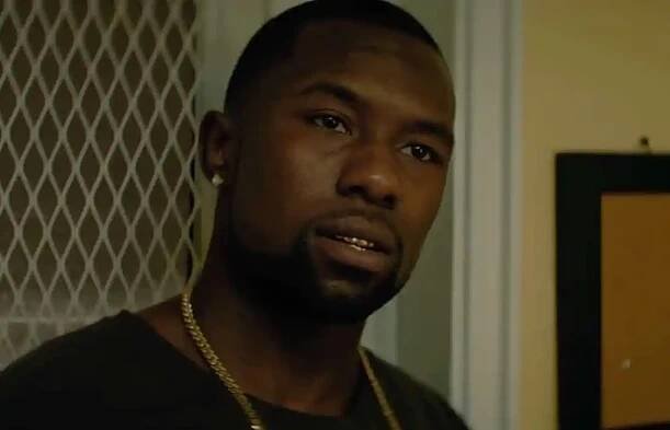 Trevante Rhodes in Moonlight.