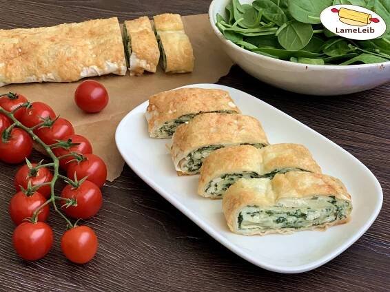 Spinati-feta stritsel - LameLeib