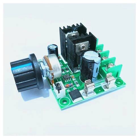 PWM 9V-50V 10A regulátor otáček