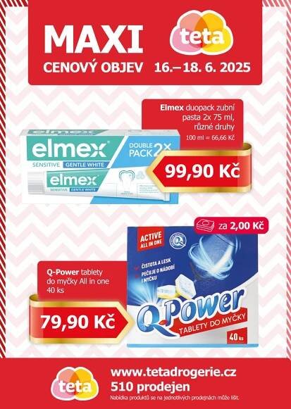 Teta drogerie - Maxi cenový objev od 16. 6. | Kupi.cz