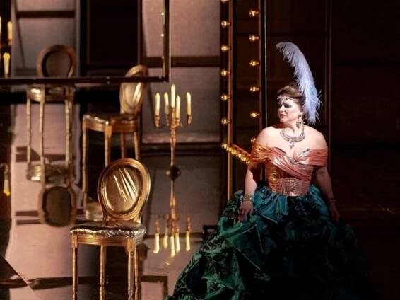 Sledujte záznam opery Francesca Cilea Adriana Lecouvreur z Lotyšské národní opery v Rize
