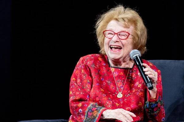 Dr Ruth Westheimer at the Tribeca Film Festival in April 2019 at the premiere of a documentary about her extraordinary life