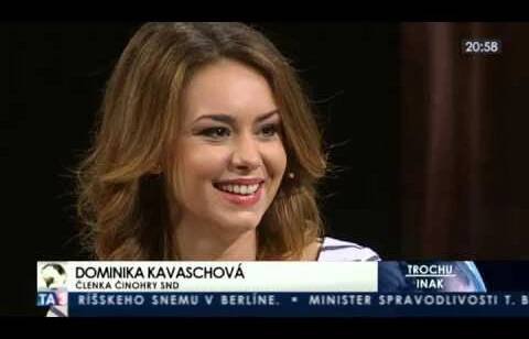 Trochu inak s Adelou Banášovou: Dominika Kavaschová/ členka činohry SND