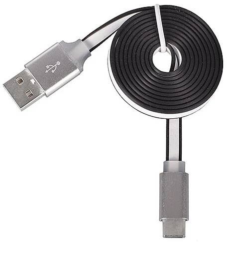 Datový kabel Type-C (kovová koncovka) White