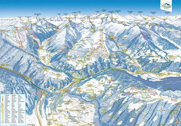 Gitschberg Jochtal - mapa sjezdovek