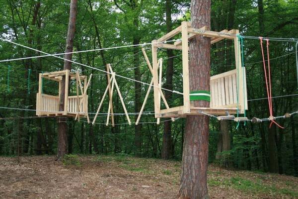 Lanový park Slapy
