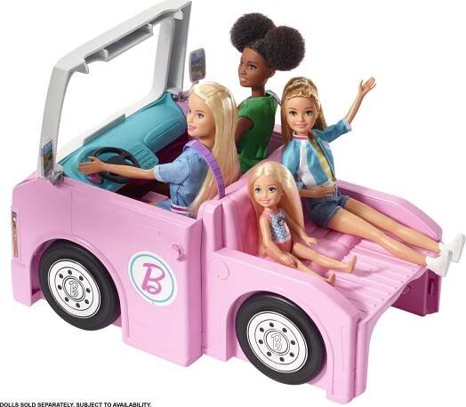 Mattel Barbie GHL93 karavan snů 3v1