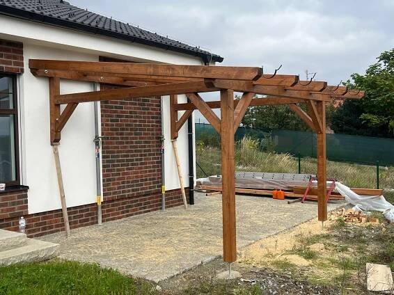 Pergola Litvínovice – střáňka – Střechy Dobra