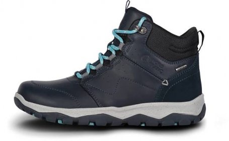 Modré dámské kožené outdoorové boty PRIMADONA | NORDBLANC