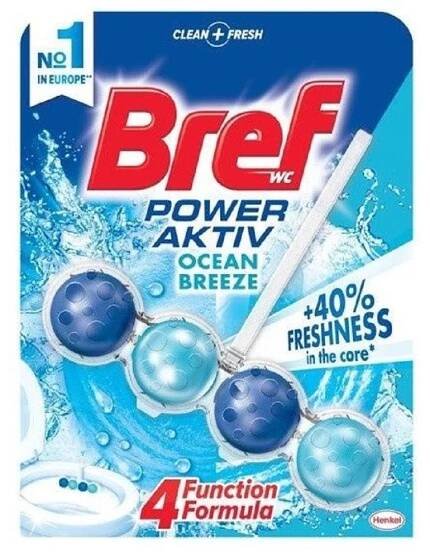 Bref Tuhý WC blok Power Aktiv Ocean Breeze 50 g nakoupit u OBI