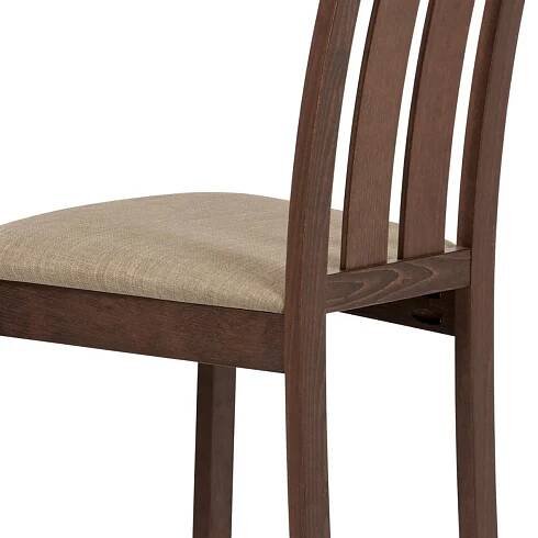Jídelní židle Autronic hnědá Masiv BC-2602 WAL