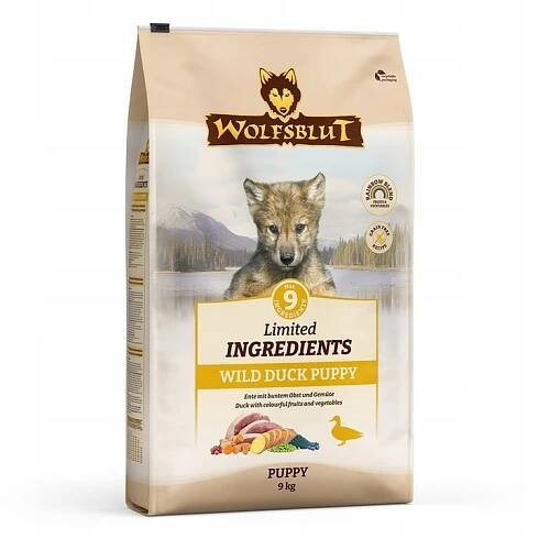 Wolfsblut Dog Limited Plexisklo - kachna a batáty 9 kg