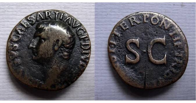 DRUSUS AS -  As geslagen onder Tiberius (JUN2259)