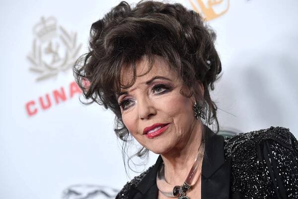 Joan Collins Without Makeup - No Makeup Pictures - Makeup-Free Celebs