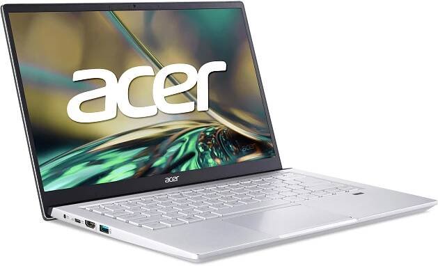 Acer Swift X Pure Silver + Steel Gray celokovový