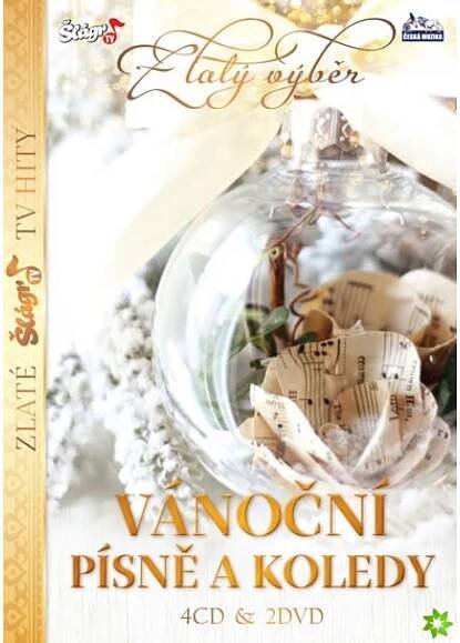 Šlágr hit: Vánoční písně a koledy - Various [4CD + 2DVD] od 599 Kč