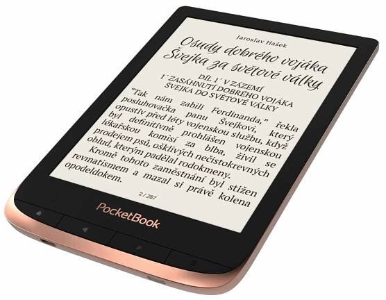 PocketBook 632 Touch HD 3 - Spicy Copper, 16GB, WiFi, bluetooth, audio, vodotěsný