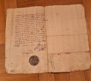 Tolar Albert a Elizabeta 1620 + listina 1658 - Sběratelství