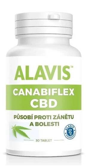 ALAVIS™ CANABIFLEX CBD 30 TBL. - Český Ráj Zdraví