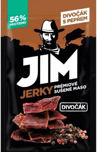 Jim Jerky Divočák 23 g | Grizly 