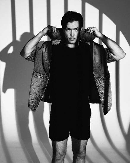 Ethan Peck wears Louis Vuitton for InStyle's This Guy
