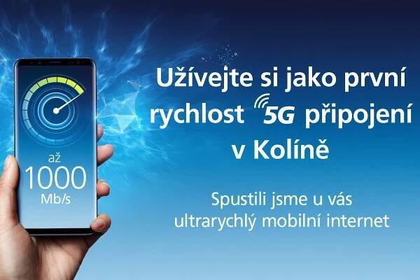 Chcete 5G? Zajeďte si do Kolína