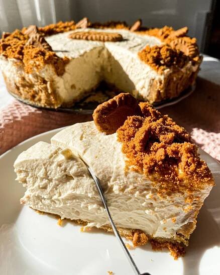 Lotus Krémový Cheesecake (Nepečený) – Mykhaila Eats