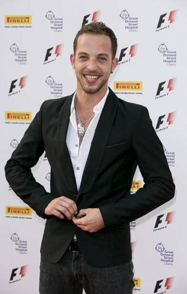 James Morrison at an F1 party.