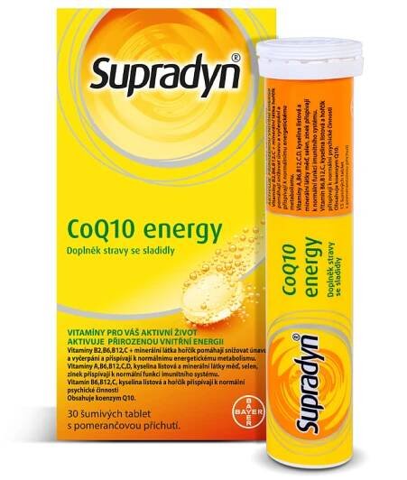 Supradyn CO Q10 Energy eff.tbl.30 - II. jakost