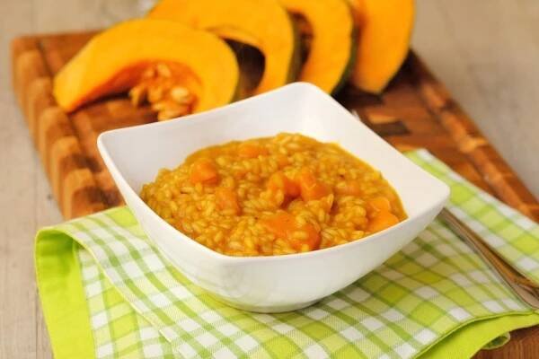Dýně, jak ji neznáte: Vyzkoušejte plněná kuřecí prsa, nebo dýňové risotto