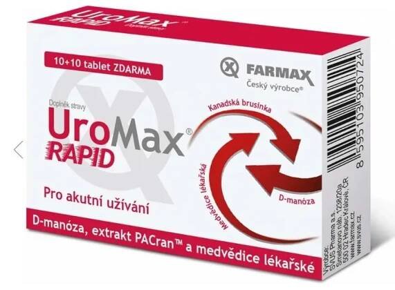 UroMax Rapid tbl.10+10 Zdarma