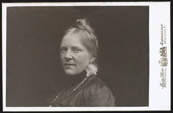 Portrait of Marie Carl Nielsen.