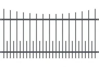 Kovové plotové pole PLP77 š. 2500 x v. 1000 mm