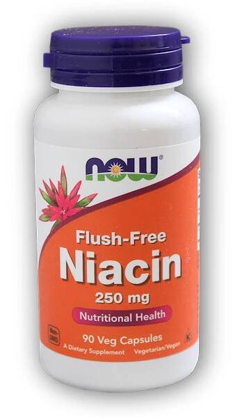 Niacin bez vedlejšího účinku zčervenání 250mg 90 kapslí | www.fitsport.eu