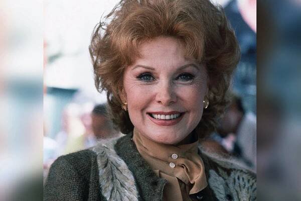 Actress Rhonda Fleming poses for a photo in Hollywood, California in 1981.