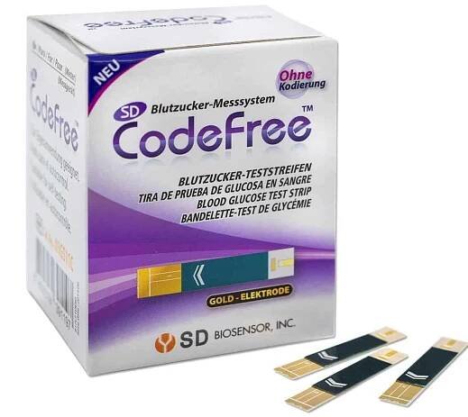 Testovací proužky pro SD Codefree 2x25ks | Nejlevnejsi On-Line lekarna na internetu-Lekarna Pohoda.cz