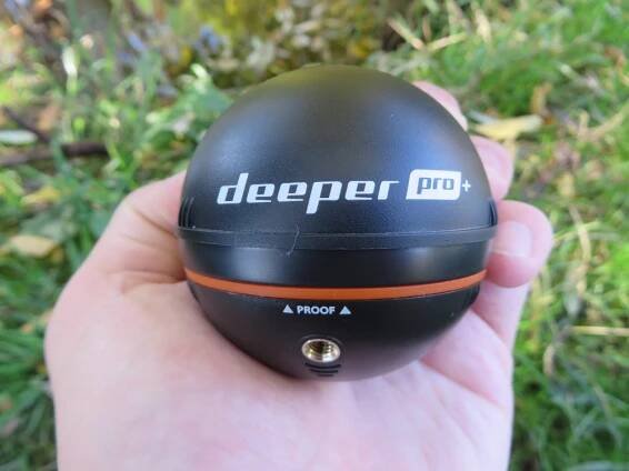 Sonda Deeper PRO+ váží 100 g