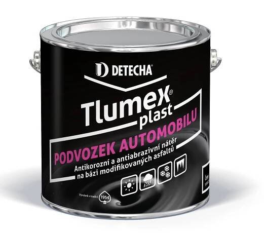 Detecha Tlumex Plast černý