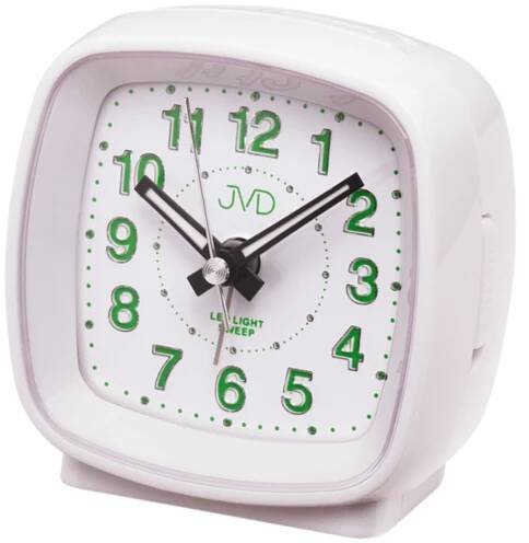 Analogový budík JVD SRP817.5 s plynulým chodem - Silvertime