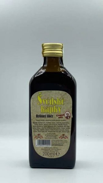 Naturprodukte ORIGINAL Švédské kapky Maria Treben se šafránem 200ml