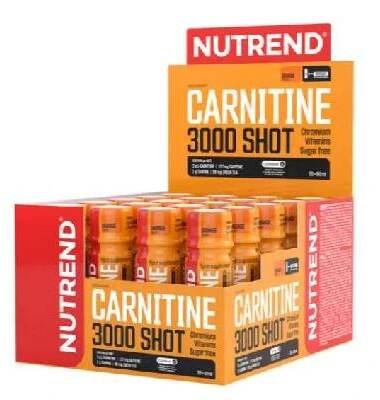 CARNITINE 3000 SHOT, box - 20x60ml, pomeranč