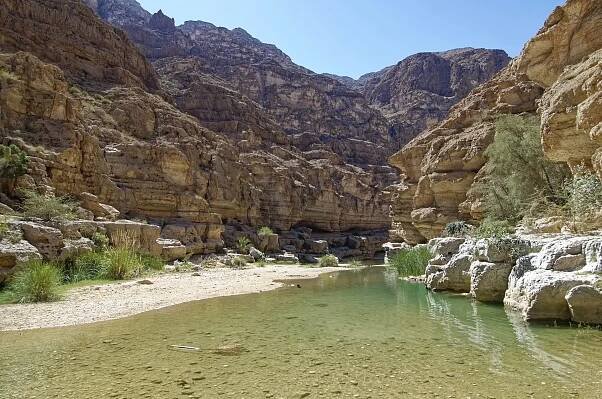 Wadi Shab - one of the most beautiful places in Oman