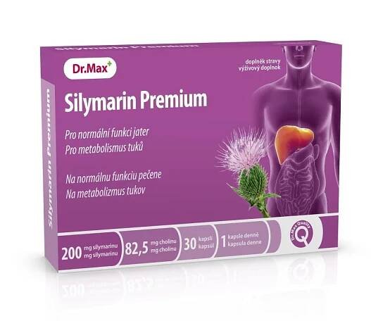 Dr. Max Silymarin Premium 30 kapslí